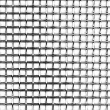 square hole woven galvanized steel wire mesh for automobile parts